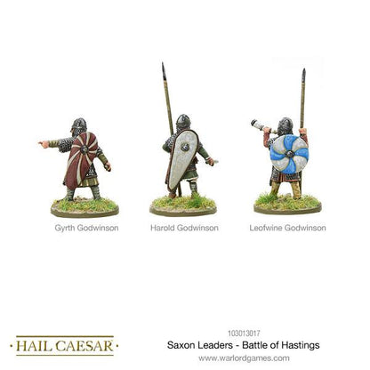Hail Caesar: Dark Ages - Saxon Leaders - Battle Of Hastings