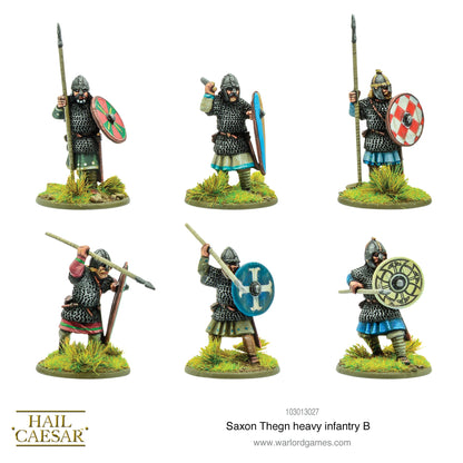 Hail Caesar: Dark Ages - Saxon Thegn heavy infantry B