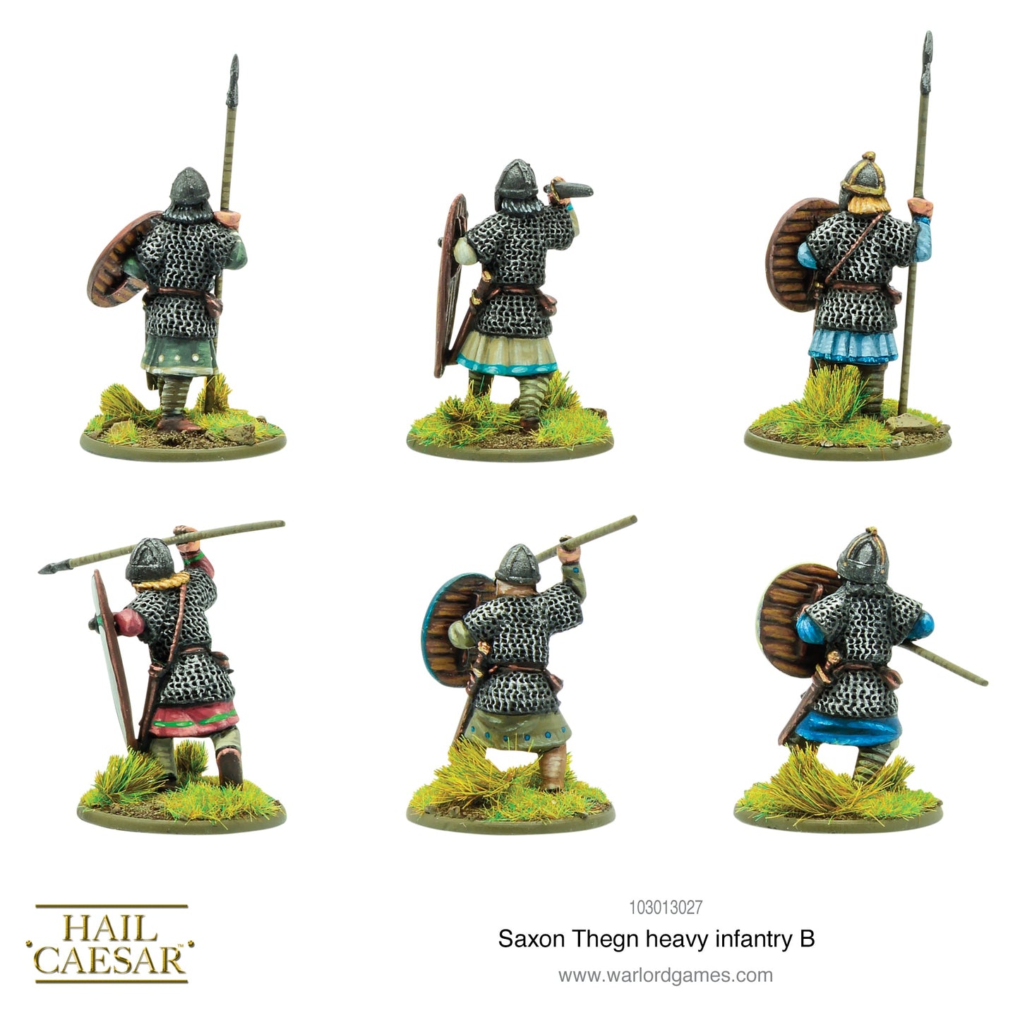 Hail Caesar: Dark Ages - Saxon Thegn heavy infantry B