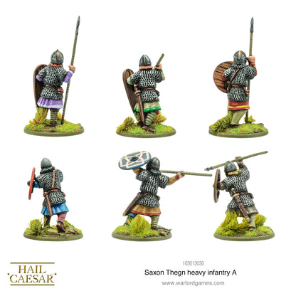 Hail Caesar: Dark Ages - Saxon Thegn heavy infantry A