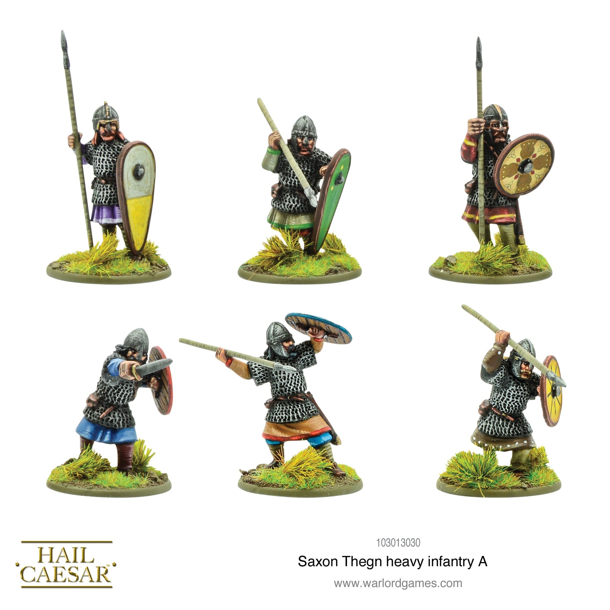 Hail Caesar: Dark Ages - Saxon Thegn heavy infantry A