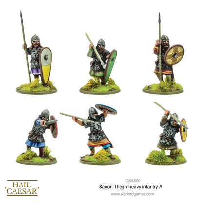 Hail Caesar: Dark Ages - Saxon Thegn heavy infantry A