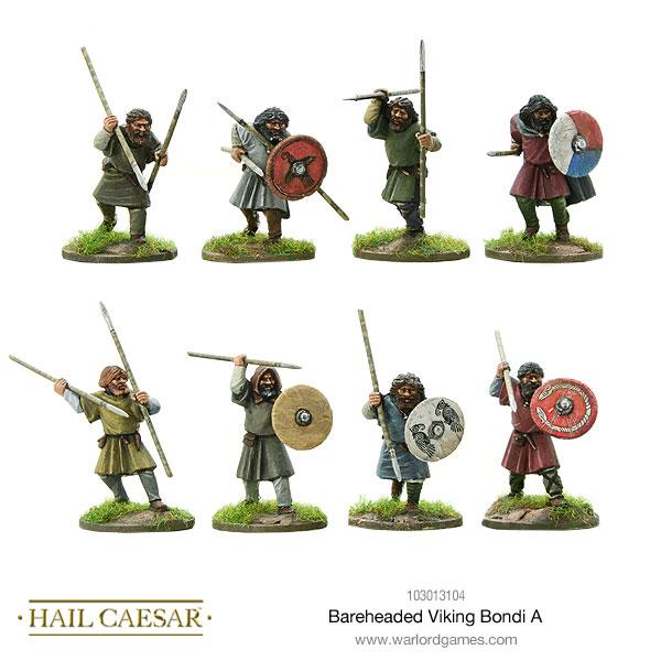 Hail Caesar: Dark Ages - Bareheaded Viking Bondi A