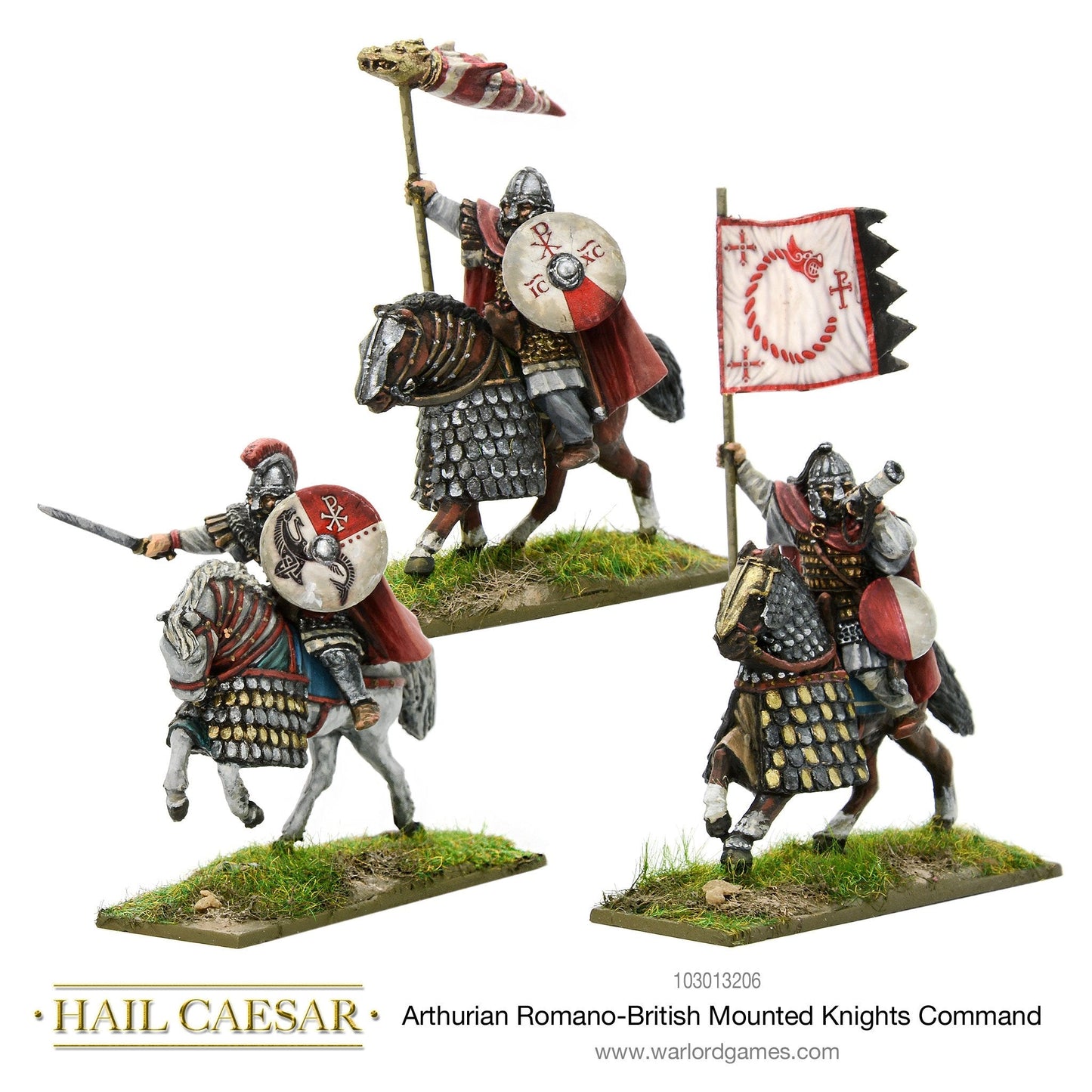 Hail Caesar: Dark Ages - Arthurian Romano-British mounted knights command
