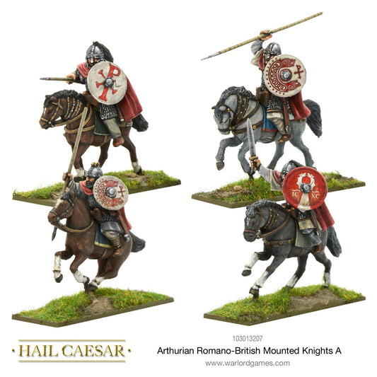 Hail Caesar: Dark Ages - Arthurian Romano-British mounted knights A
