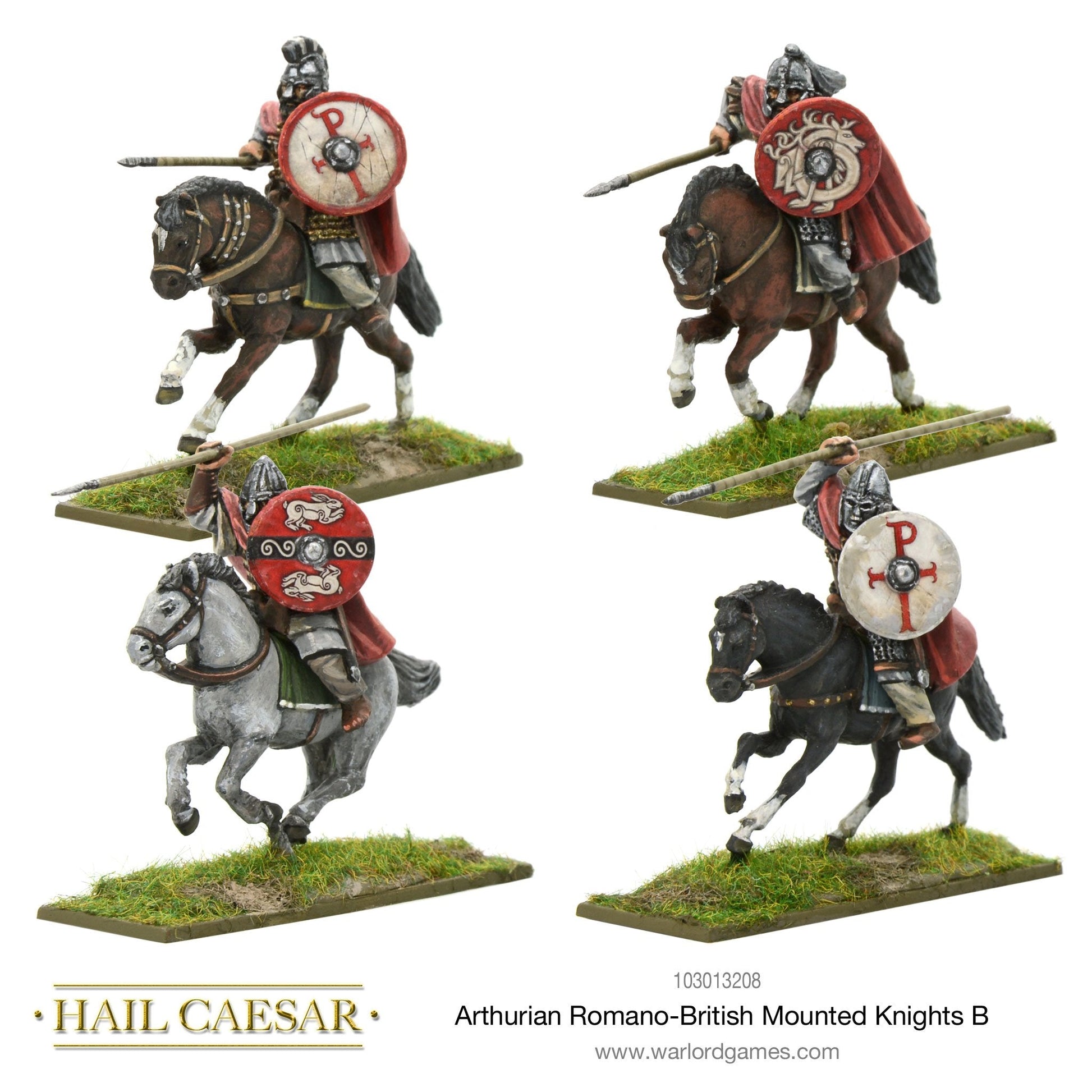 Hail Caesar: Dark Ages - Arthurian Romano-British mounted knights B