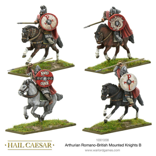 Hail Caesar: Dark Ages - Arthurian Romano-British mounted knights B