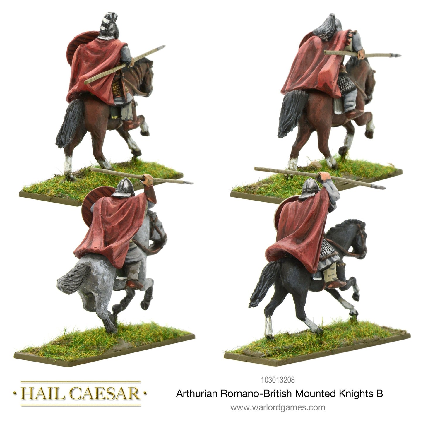 Hail Caesar: Dark Ages - Arthurian Romano-British mounted knights B