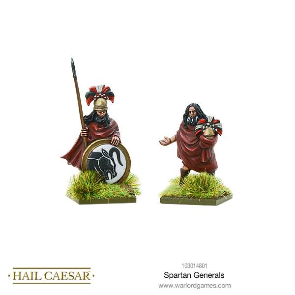 Hail Caesar: Aegean States - Spartan Generals