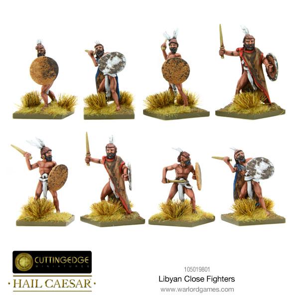 Hail Caesar: Early/Middle Bronze Age - Libyan Close Fighters