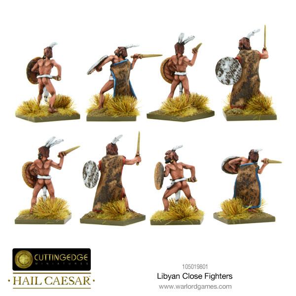 Hail Caesar: Early/Middle Bronze Age - Libyan Close Fighters
