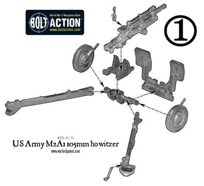 Bolt Action: USA - US Army M2A1 105mm howitzer