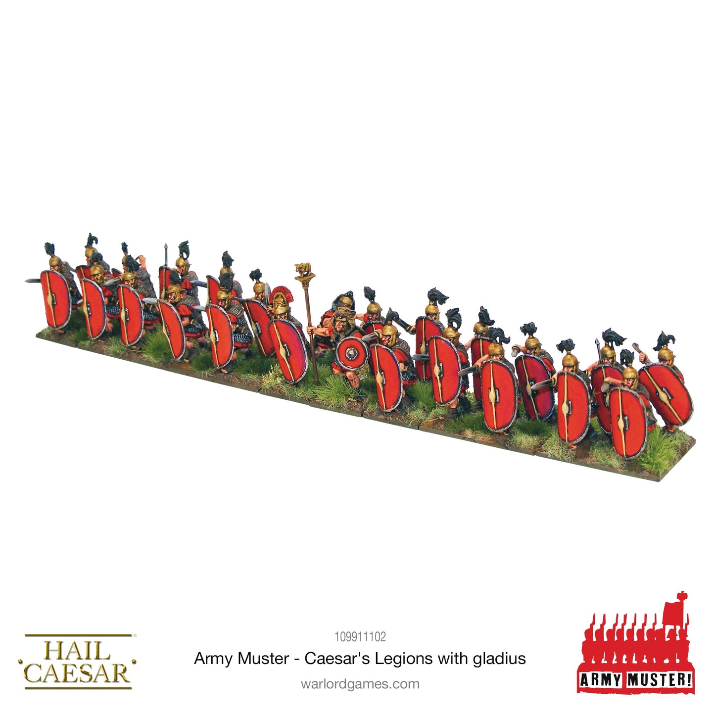 Hail Caesar: Romans - Army Muster: Caesar's Legions With Gladius