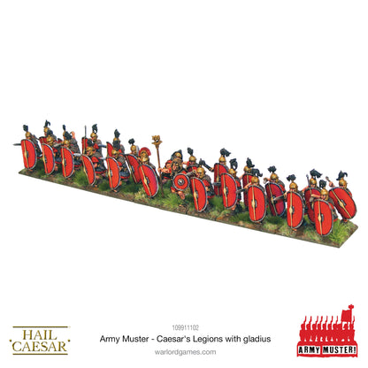Hail Caesar: Romans - Army Muster: Caesar's Legions With Gladius