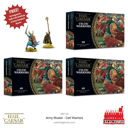 Hail Caesar: Army Muster: Celt Warriors
