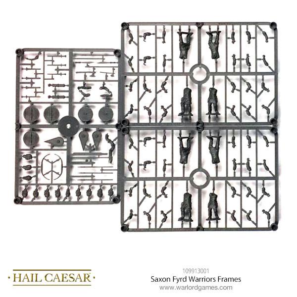 Hail Caesar: Dark Ages - Saxon Fyrd Warriors Frames