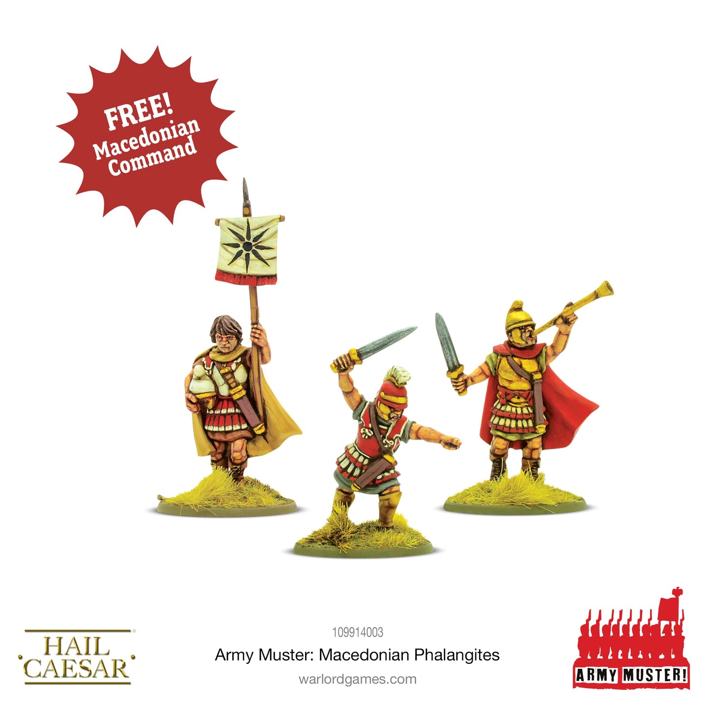 Hail Caesar: Army Muster: Macedonian Phalangites