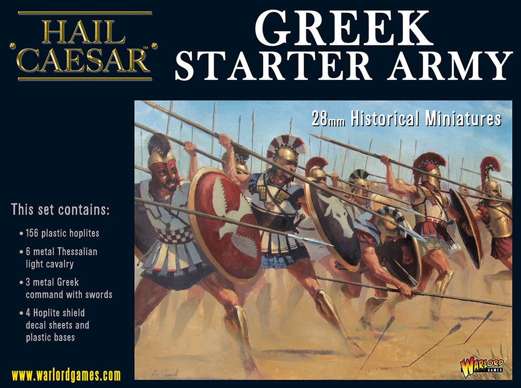 Hail Caesar: Aegean States - Greek Starter Army