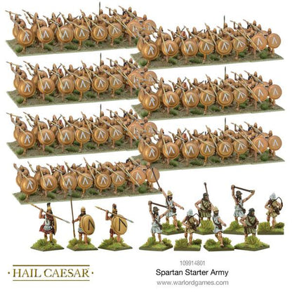 Hail Caesar: Aegean States - Spartan Starter army