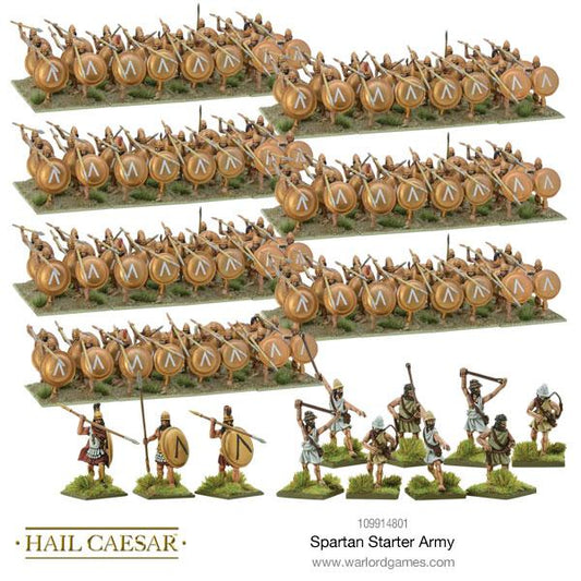 Hail Caesar: Aegean States - Spartan Starter army