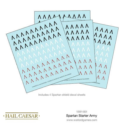 Hail Caesar: Aegean States - Spartan Starter army