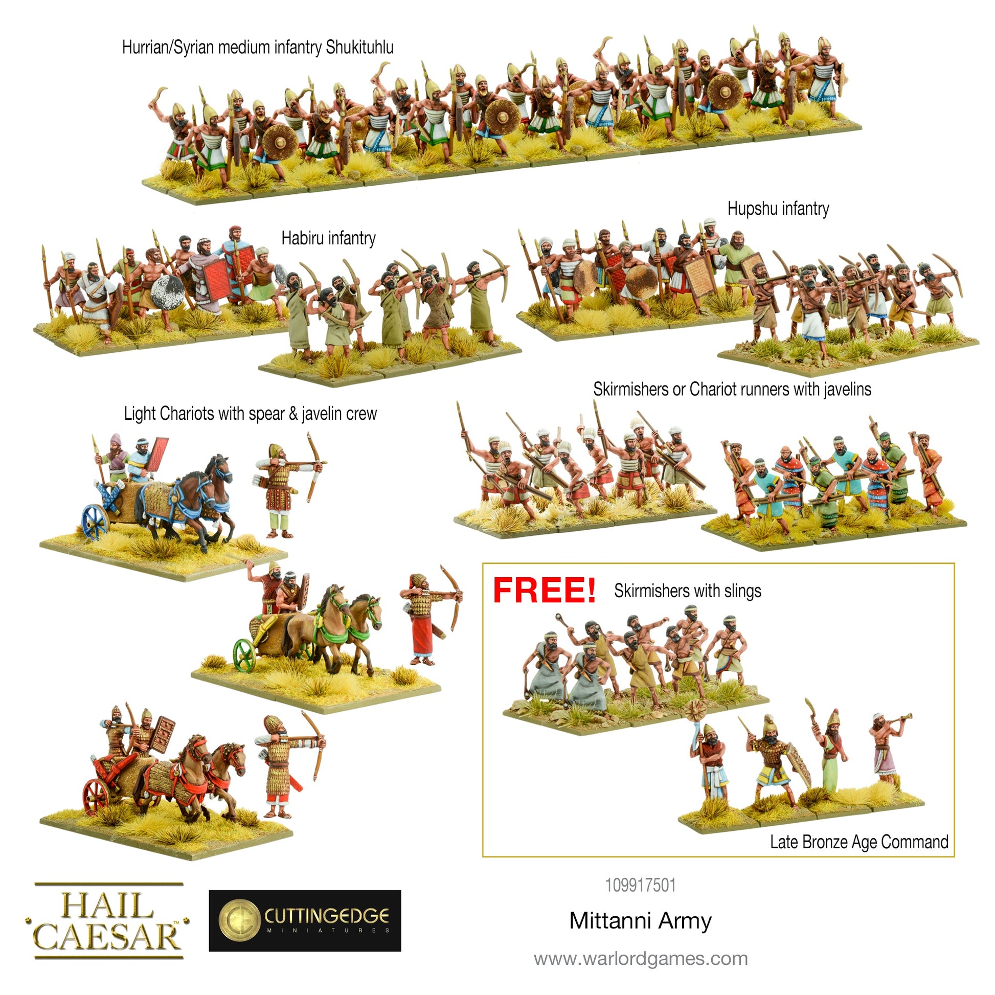 Hail Caesar: Early/Middle Bronze Age - Mitanni Army Deal