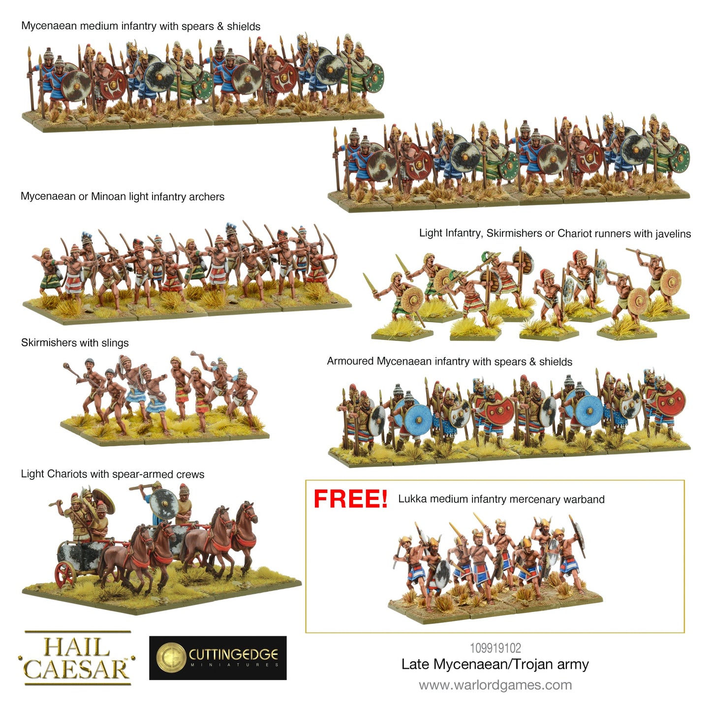 Hail Caesar: Early/Middle Bronze Age - Late Mycenaean Trojan army