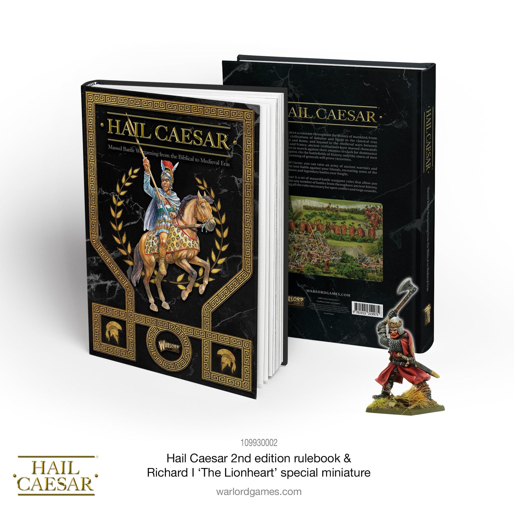 Hail Caesar: rulebook (2nd edition) & Richard I, The Lionheart special figure