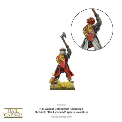 Hail Caesar: rulebook (2nd edition) & Richard I, The Lionheart special figure