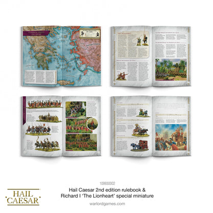 Hail Caesar: rulebook (2nd edition) & Richard I, The Lionheart special figure