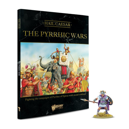 Hail Caesar: The Pyrrhic Wars - Hail Caesar supplement with Pyrrhus on foot book miniature