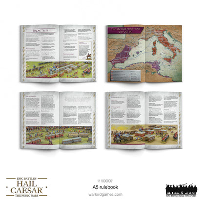 Epic Battles: Hail Caesar - Battles: The Punic Wars rulebook