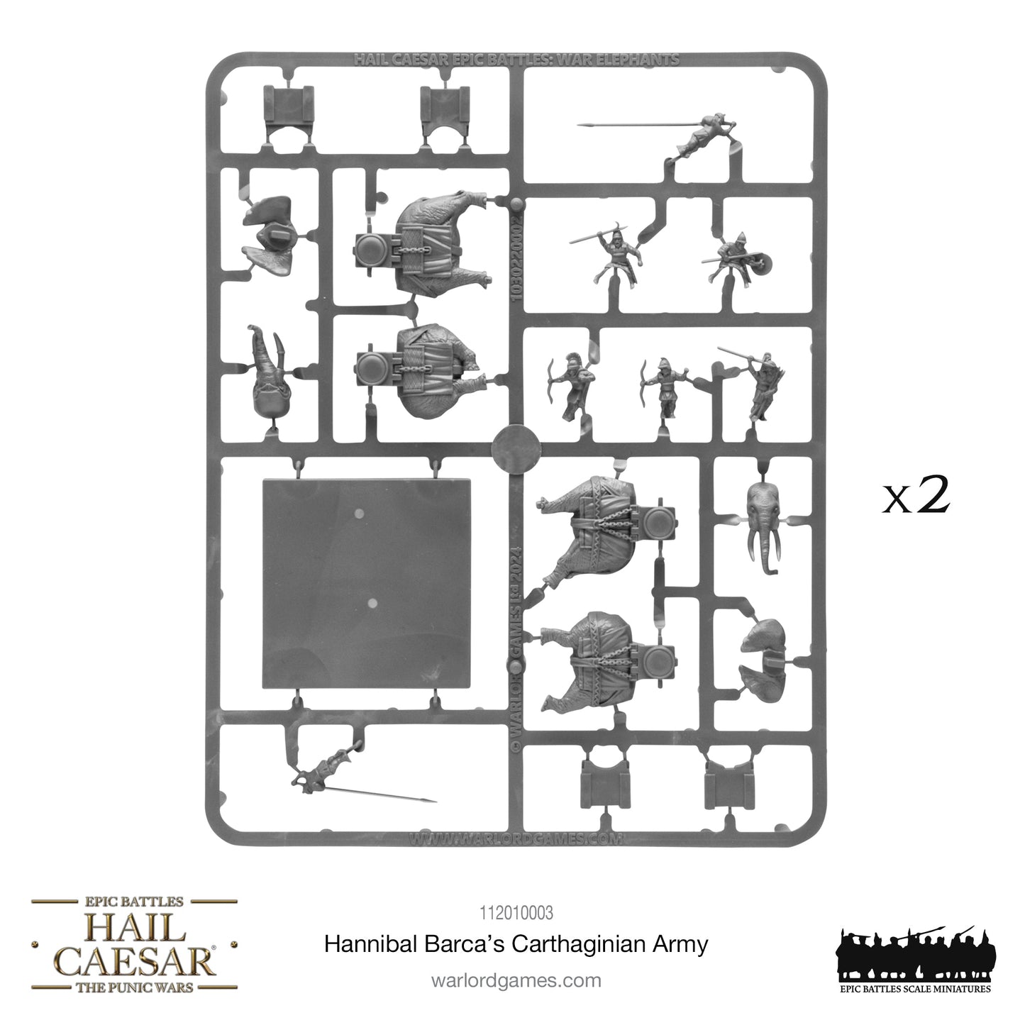 Epic Battles: Hail Caesar - Battles: Hannibal Barca's Carthaginian Army