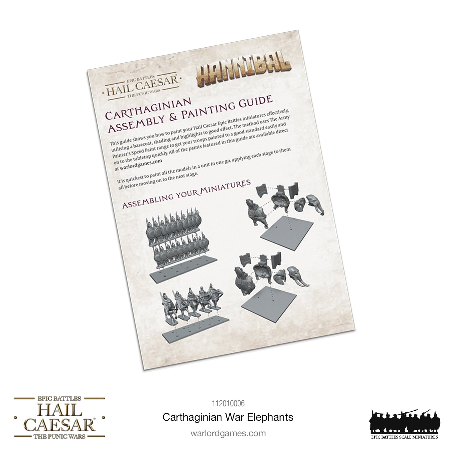 Epic Battles: Hail Caesar - Battles: Carthaginian War Elephants