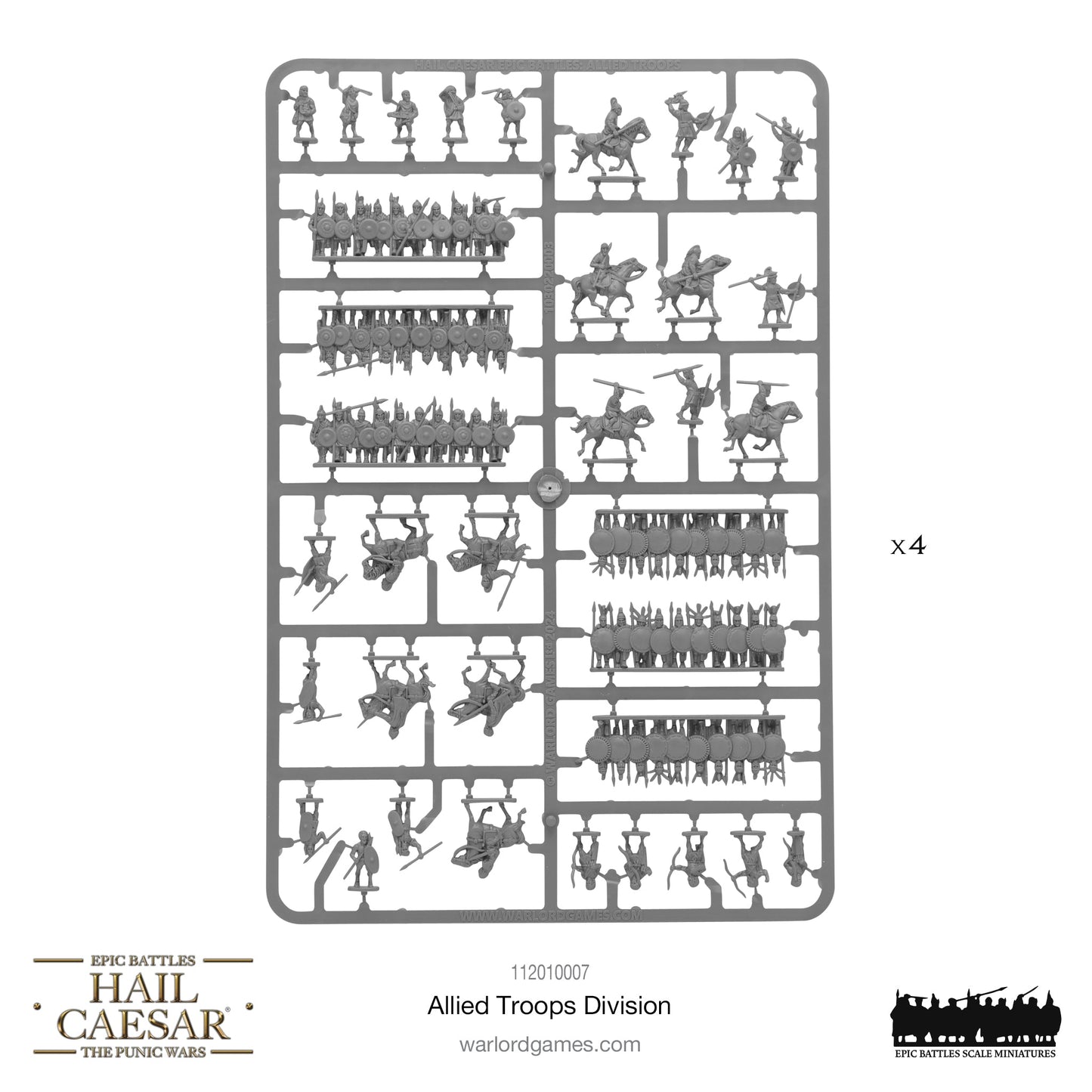 Epic Battles: Hail Caesar - Battles: Allied Troops division