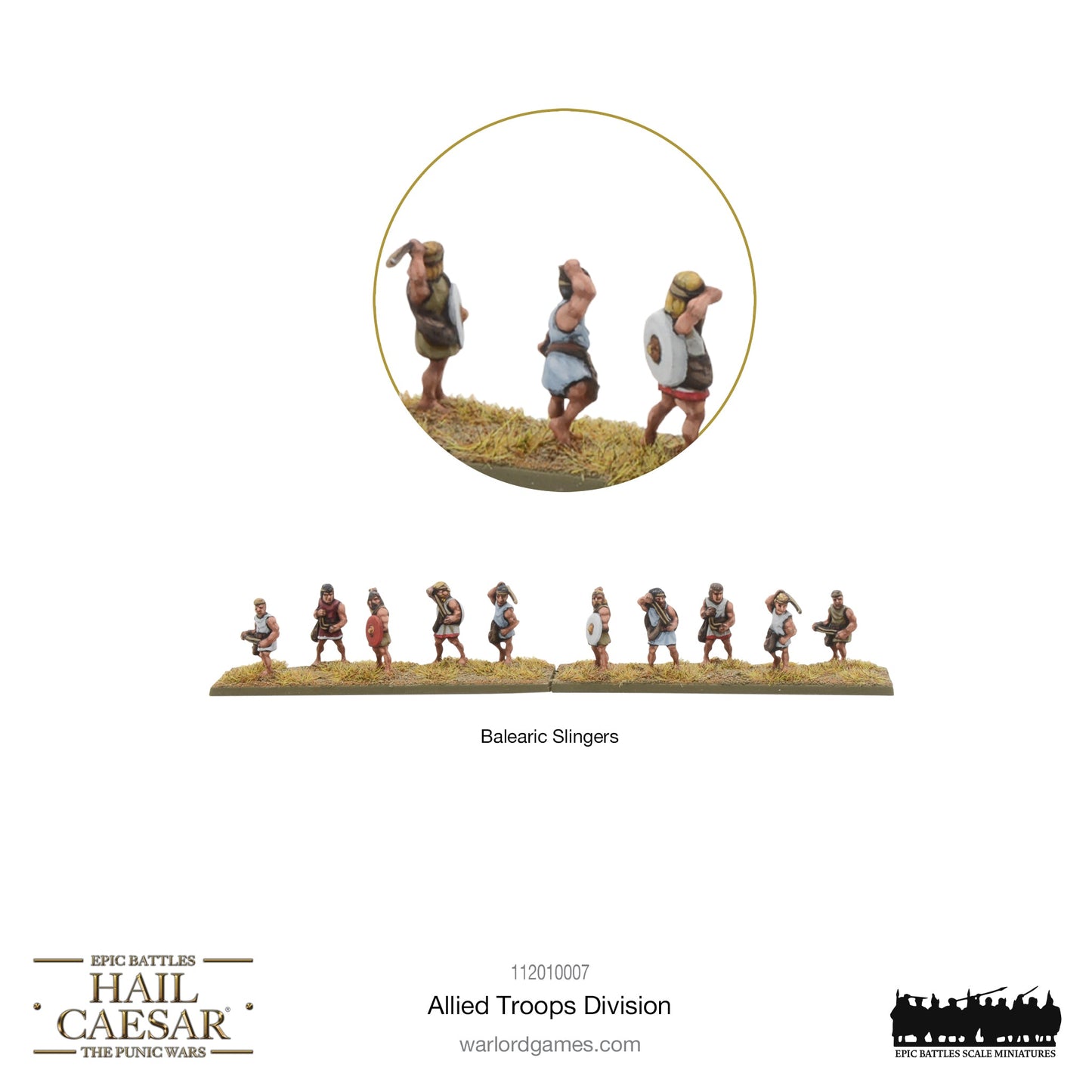 Epic Battles: Hail Caesar - Battles: Allied Troops division
