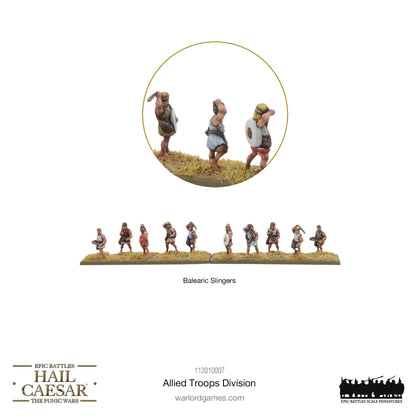 Epic Battles: Hail Caesar - Battles: Allied Troops division