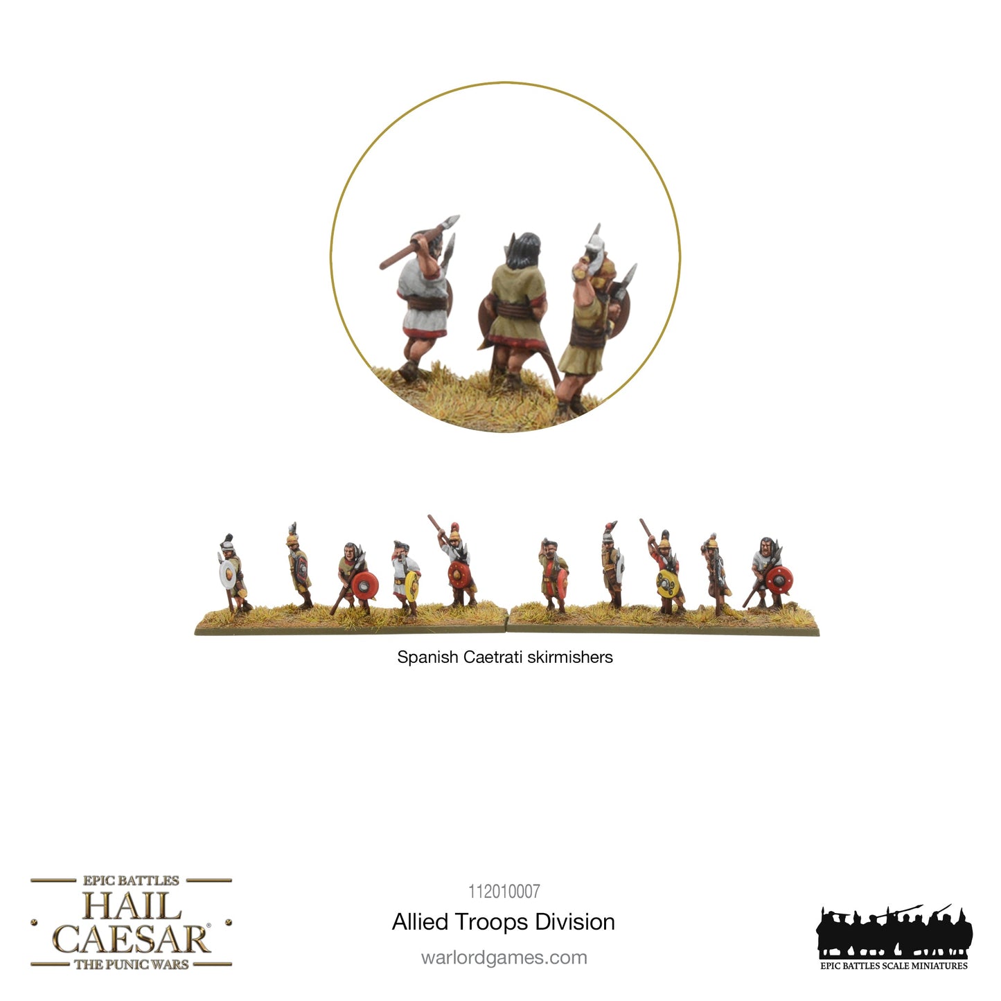 Epic Battles: Hail Caesar - Battles: Allied Troops division