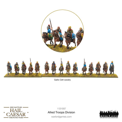 Epic Battles: Hail Caesar - Battles: Allied Troops division
