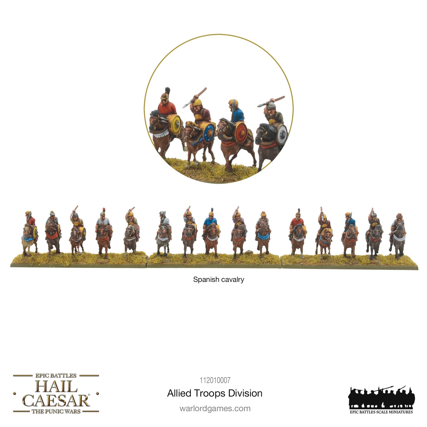 Epic Battles: Hail Caesar - Battles: Allied Troops division