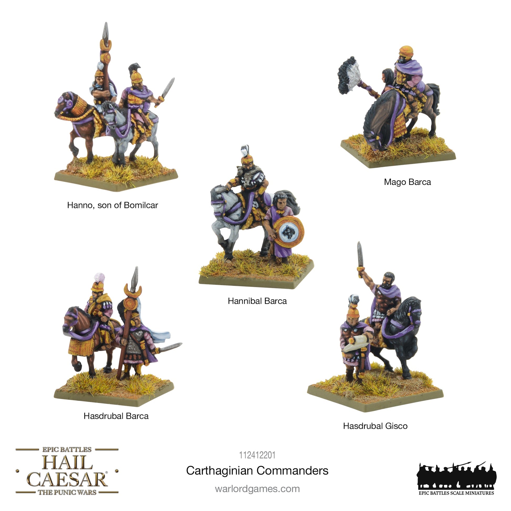Epic Battles: Hail Caesar - Battles: Carthaginian Commanders