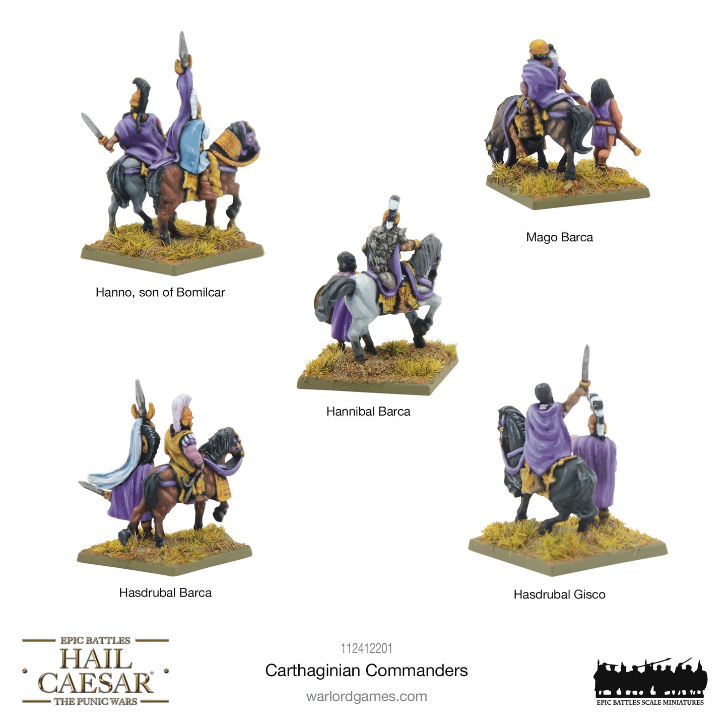 Epic Battles: Hail Caesar - Battles: Carthaginian Commanders