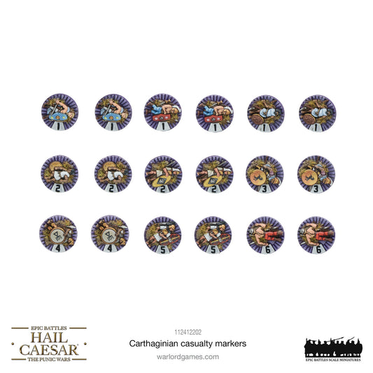 Epic Battles: Hail Caesar - Battles: Carthaginian casualty markers