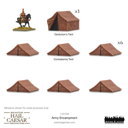 Epic Battles: Hail Caesar - Battles: Army Encampment