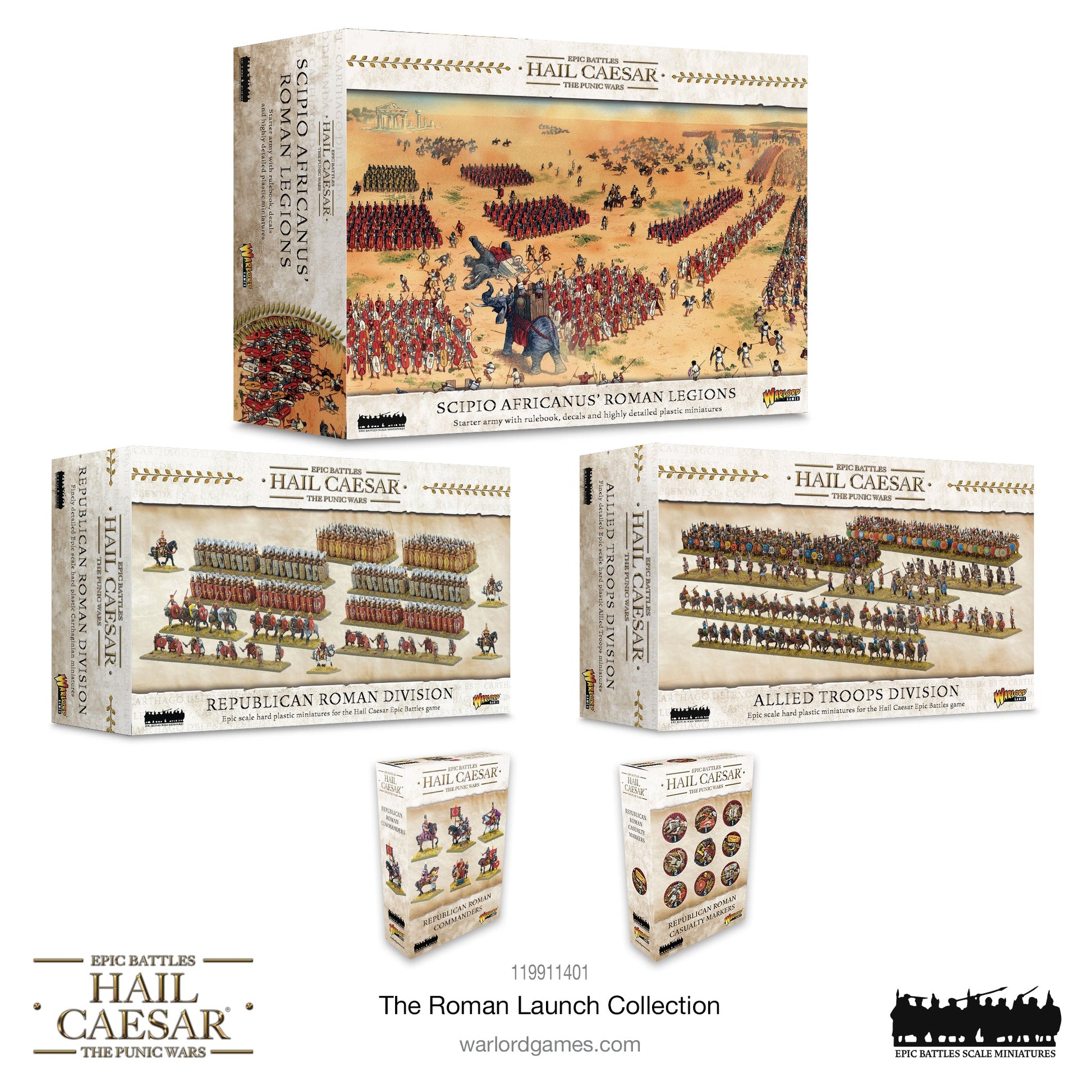 Epic Battles: Hail Caesar - Battles – The Roman Launch Collection