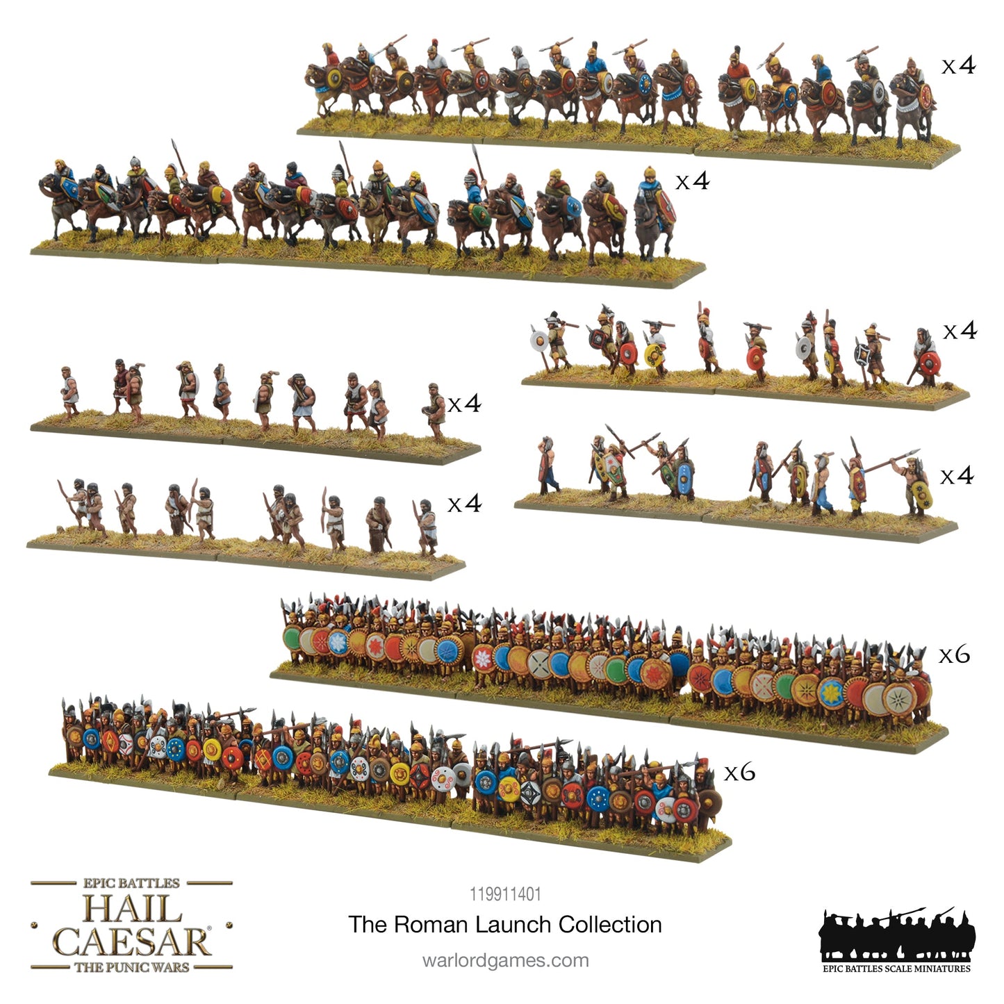 Epic Battles: Hail Caesar - Battles – The Roman Launch Collection