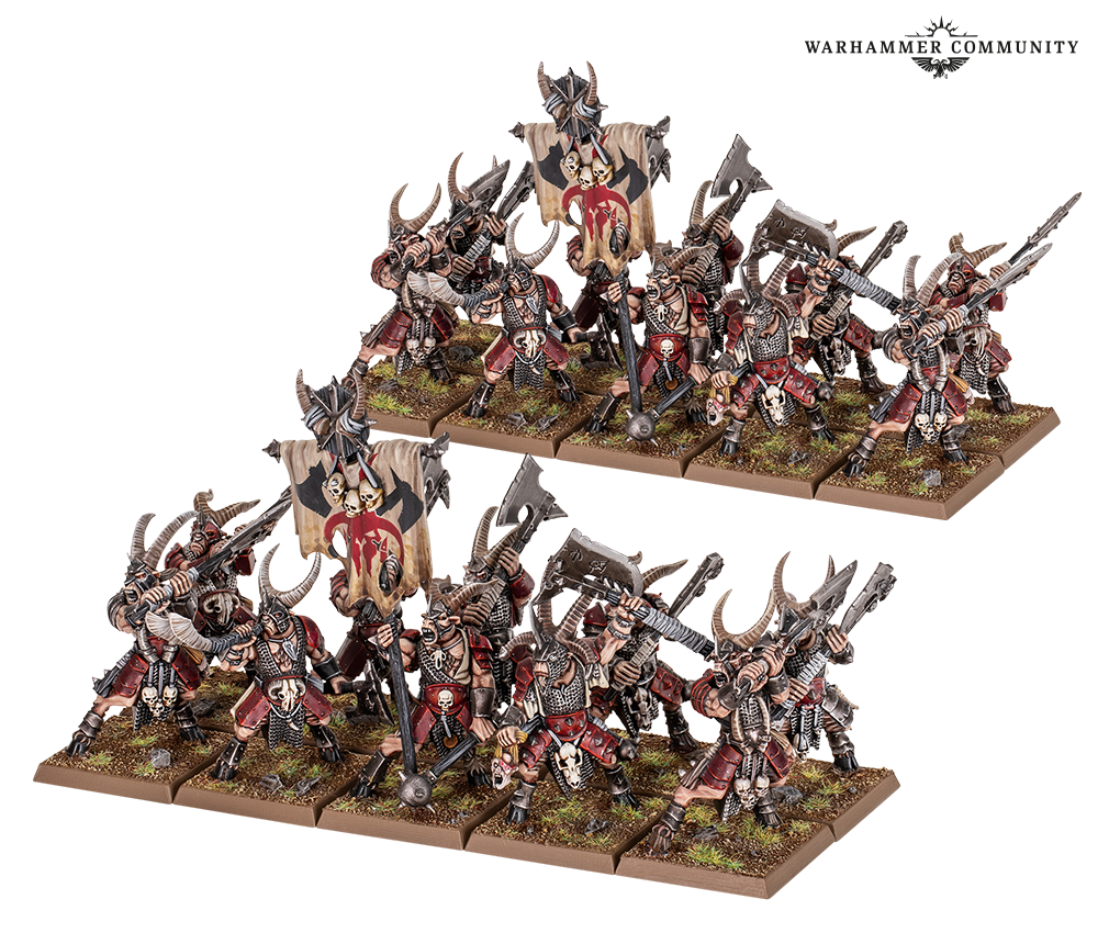 BEASTMEN BRAYHERDS: BESTIGOR HERD