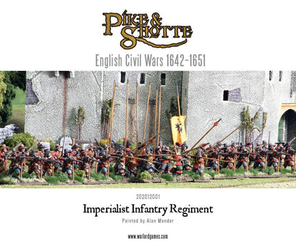 Pike & Shotte: The English Civil Wars & Thirty Years War - Imperialist Infantry Regiment boxed set