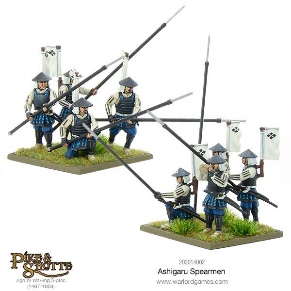 Pike & Shotte: Feudal Japan 1467-1603 - Ashigaru Spearmen