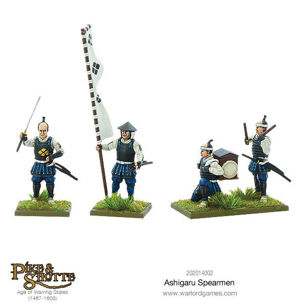 Pike & Shotte: Feudal Japan 1467-1603 - Ashigaru Spearmen